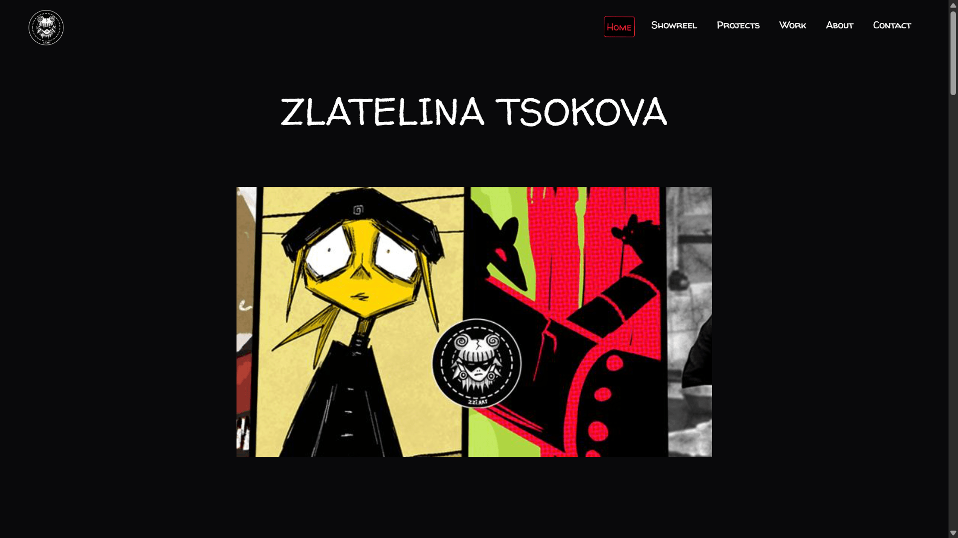 An image of the Animator Portfolio project.